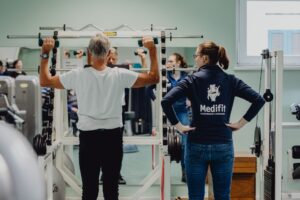 schouder slijmbeurs fysiotherapie